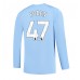 Manchester City Phil Foden #47 Replika Hemma matchkläder 2023-24 Långa ärmar